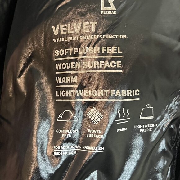 Rudsak Velvet Super Puffy Jacket - Picture 5 of 6